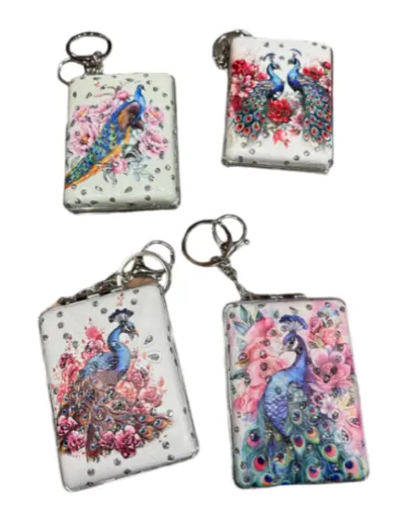 Cosmetic mirror with keychain &mdash; Jesse Enterprises